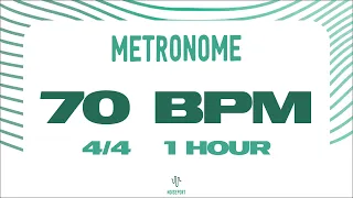 70 BPM Metronome [1 HOUR]