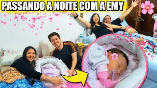 PASSAMOS A NOITE NO QUARTO COM A EMY | Jeru e Cheru