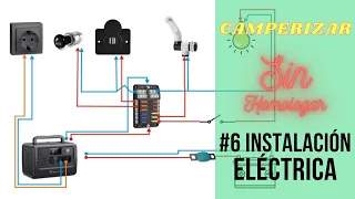 🚐 CAMPERIZAR SIN HOMOLOGAR - #06 Instalación Eléctrica