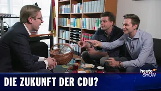 Klimaschutz, Frauenquote, Nachwuchs: Wie wird die CDU modern? | heute-show Spezial vom 17.06.2022