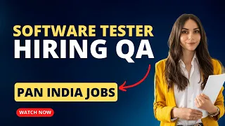 Manual Testing Jobs | Fresher QA Jobs | Software Testing fresher Jobs | QA Experienced Job | QA Jobs