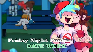 Friday Night Funkin' HD - Date Week - Girlfriend + Boyfriend Love Date