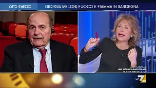 Meloni, Bersani: "Inutile che parli dei suoi grandi successi, esca dal palazzetto e si faccia ...