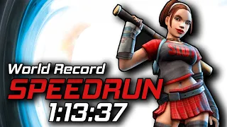 TimeSplitters Future Perfect World Record Speedrun in 1:13:37 | Any% Mouse And Keyboard Mod