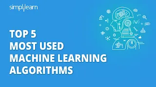 Top 5 Most Used Machine Learning Algorithms | Machine Learning Tutorial | #Shorts | Simplilearn