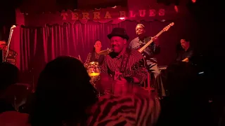 SaRon Crenshaw Band at the Terra Blues Club. NYC, Feb 9th, 2020