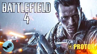 BATTLEFIELD 4 - LINUX [Steam Play Proton] Gameplay