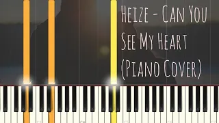 Heize 헤이즈 - Can You See My Heart 내 맘을 볼수 있나요 | Hotel Del Luna OST | Piano Pop Song Tutorial