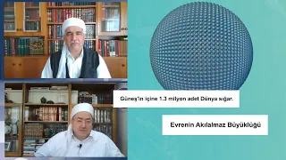 Evrenin Akılalmaz Büyüklüğü -Güneş'in içine 1.3 milyon adet Dünya sığar.