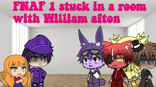 FNAF 1 stuck in a room with William Afton || Gacha Life ||