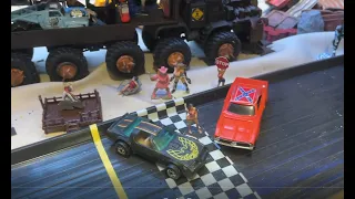 General Lee and The Bandit Thunderdome #adultdiecastracing