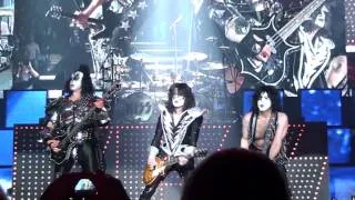 KISS ALIVE @ Target Center Minneapolis, MN "Detroit Rock City"