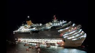 Costa Concordia Sinks- Sleeping Sun