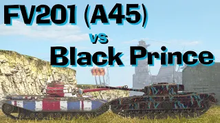 WOT Blitz Face Off || FV201 (A45) vs Black Prince
