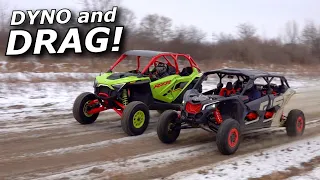 2022 Polaris RZR Pro R vs 2021 Can-Am Maverick X3 Turbo RR... DYNO and DRAG RACE!