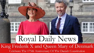 King Frederik X And Queen Mary of Denmark Attend A Historic Celebration in CPH! And More #RoyalNews
