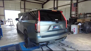 Escalade V: Adding 100 HP to the ground with 24" Wheels!