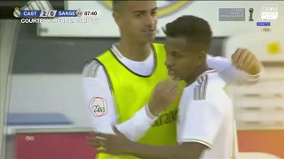 Rodrygo Goes Gets A Red Card Playing For Real Madrid Castilla