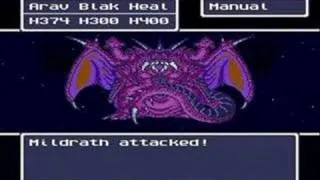 Dragon Quest V (SNES) Final Battle