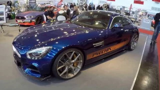 MERCEDES BENZ AMG GT-S PIECHA GT-RSR V8 BITURBO BLUE COLOUR WALKAROUND