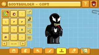 Scribblenauts Unlimited 112 Venom & Carnage in the Object Editor