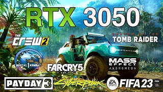 RTX 3050 8GB + i5 11400 in 2023 | Test in 16 Games