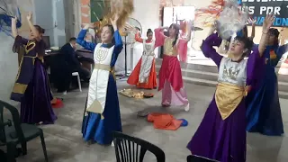 DERRAMO EL PERFUME de Montesanto- Adoración Espontánea- Academia de Danza Cristiana El Shaddai