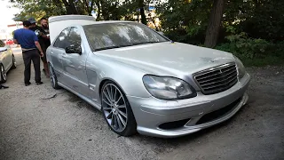 MERCEDES W220 за 150.000! Проект продолжается!!!!