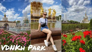 THE BEST PARK IN MOSCOW | VDNKh Park & Space Museum Review 2020