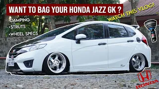 SO YOU WANT TO BAG YOUR HONDA JAZZ GK?