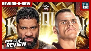 WWE Raw 5/20/24 Review | REWIND-A-RAW