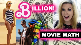 Barbie Box Office BILLION - Oppenheimer, The Meg 2, TMNT Mutant Mayhem Opening Weekend