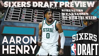 NBA Draft Aaron Henry Highlight Reel I SIGNS WITH THE SIXERS!!!