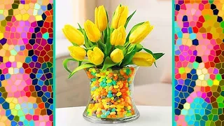 40+ ideas VASES with SPRING FILLERS diy Great for Easter party, Baby Shower or Spring Wedding