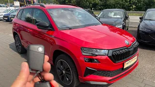 New Skoda Karoq Sportline 2023 DSG 150ps interior-exterior review