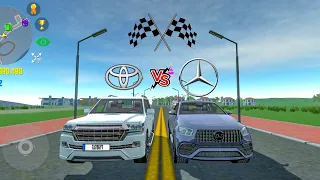 Car Simulator 2 | Toyota VS Mercedes | Land Cruiser VS GLE Coupe | Race&Top Speed | Android Gameplay