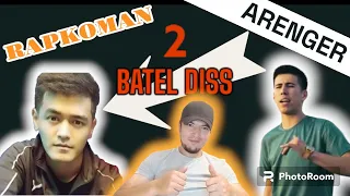 ARENGER VS RAPKOMAN BATELL DISS OTVET STIL QONLI BULAR XAMMASI FACT MI #arenger #rapkoman #batell