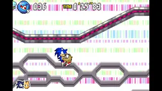 Sonic Advance 3 - Cyber Track 1: 35"70 (Sonic + Cream) (Speed Run)