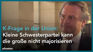 Gerd-Joachim von Fallois Interviewt Günter Krings (CDU) zur K-Frage in der Union am 13.04.21