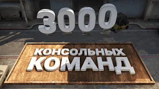 3000 консольных команд в CS:GO