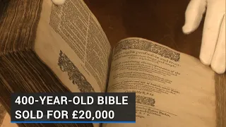 400-year-old bible sells at Belfast auction for £20,000