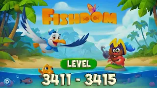 Fishdom level 3411 - 3415 [ Playrix ] HD