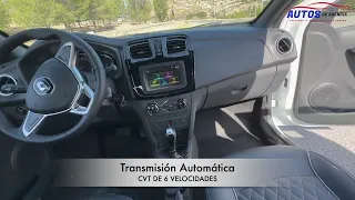 Renault Logan 2024, muy alto, parece una camioneta todo terreno