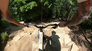 Whistler Bike park 2021 - Shlayer, Canadian Open, On A Hardtail! (2021 Commencal Meta HT)