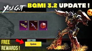 Bgmi Update 😱 Free 2 Matarial & 5 Mythic Emblem | How To Get Free Material In Bgmi | Bgmi New Update