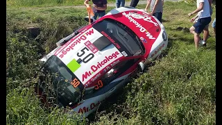 WRC Renties Ypres Rally 2021 Day 2 Crash Action Full Attack