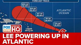 Lee Could Become Hurricane Later On Wednesday, Impacts Possible For Caribbean Islands This Weekend