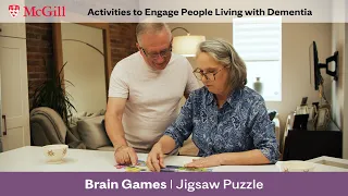 Activities to Engage People Living with Dementia - Brain Games - Jigsaw Puzzle