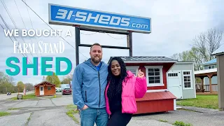 We Bought A Farm Stand SHED | Country Luxe Acres