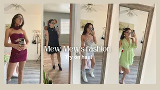 $500 worth of clothing from MEW MEWS FASHION ✨💖